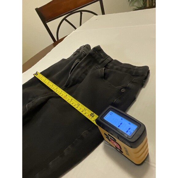 Express Ultra Hyper super skinny black stretch Denim jeans pants Small - Picture 4 of 11